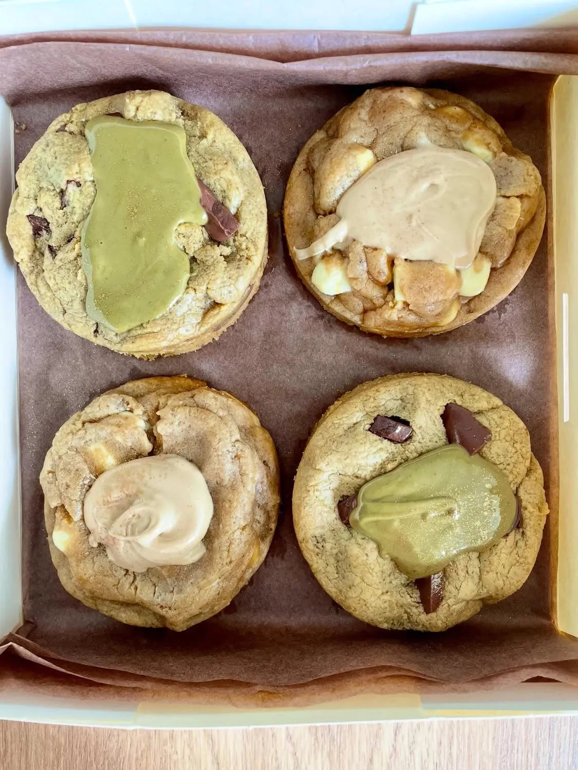 Box 6 cookies à composer LE COOKIE EXPRESS